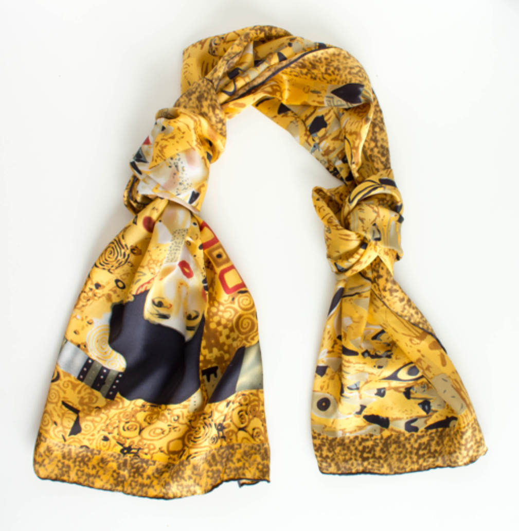 Louis Vuitton gold scarf