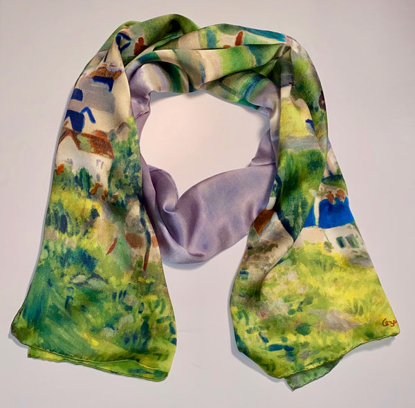 View of Auvers, Scarf