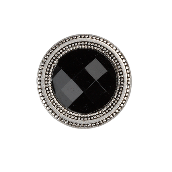 Black Crystal in Silver, Magnet